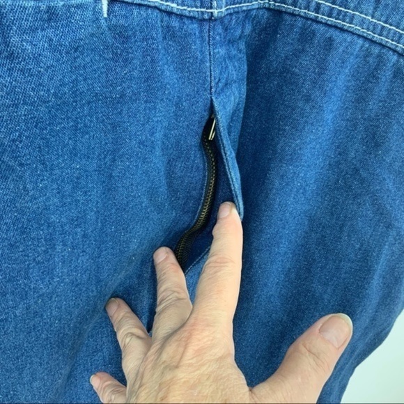 Big Smith dark wash Carpenter overalls - Picture 8 of 12